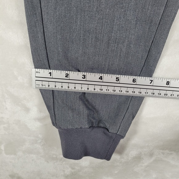 Figs Zamora Jogger Scrub Pants Women's Small Petite Gray Medical Uniform Utility - Picture 5 of 11